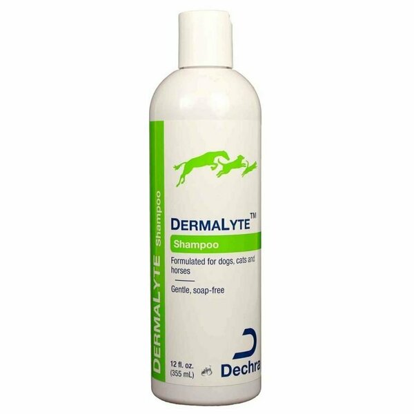 Dermalyte Dechra Shampoo, For Sensitive skin and Frequent Bathing, 12oz 6948